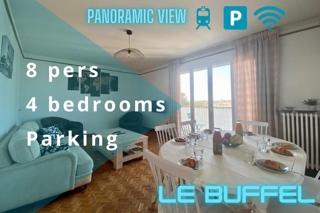 Le Buffel - Appartement 4 Chambres, Parking, Wi-Fi, Tram - 8Pers Montpellier Eksteriør billede